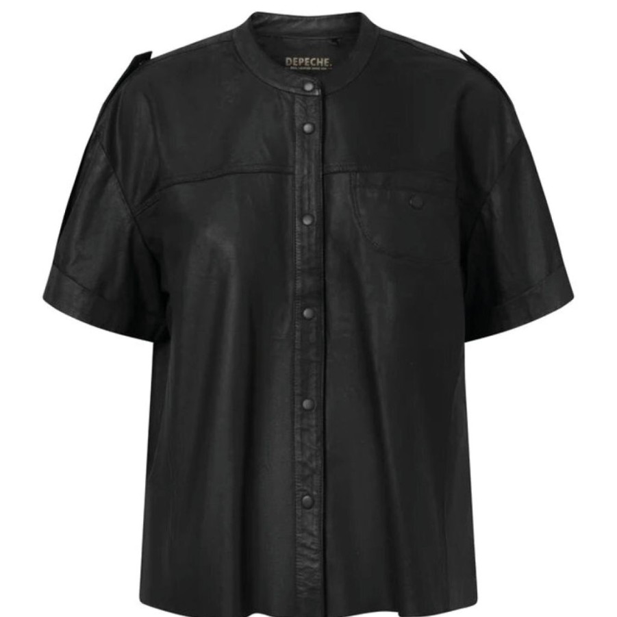 Toj depeche Bluser & Skjorter | Depeche Shirt Tariff Black