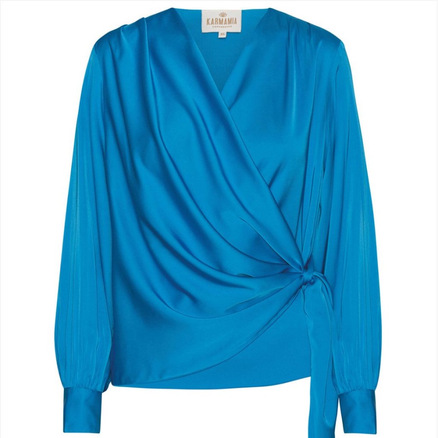 Toj karmamia Bluser & Skjorter | Karmamia Ines Blouse Azure Limited